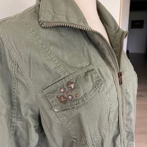Guess lightweight military style jacket S